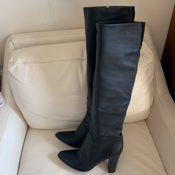 Tamara Mellon x Frame Pic Knee High 90 Boots        EU 38.5 US 8.5 - Picture 7 of 9